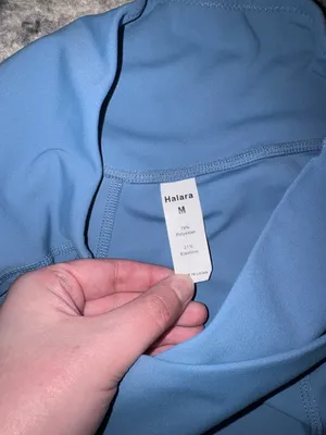 HALARA Wide-Leg leggings in Blue thumbnail 3