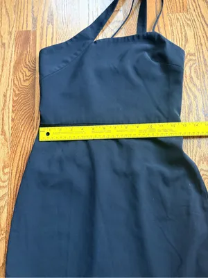 Lovers + Friends Sidney Mini Dress Black XS Criss Cross Strappy Cocktail Party thumbnail 11