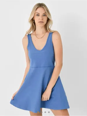 Beyond Yoga Spacedye Movement Dress Scoop-Back Mini Dress Size Large thumbnail 3