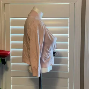 Chic Women's Pink Cardigan Size M thumbnail 2