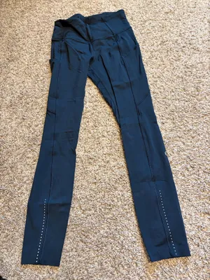 Lululemon Navy Blue Leggings thumbnail 1