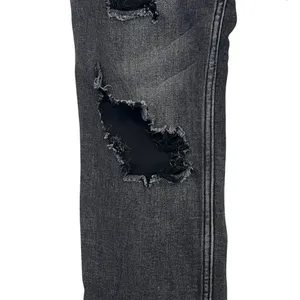 Hollister Juniors 5R Jeans Black High Rise Super Skinny Distressed Stretch thumbnail 6
