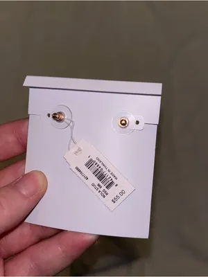 New Kendra Scott Rose Gold Earings thumbnail 2