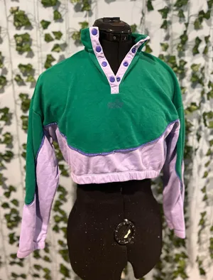Nike cropped crewneck thumbnail 1