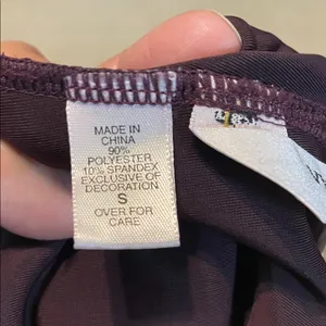 Victoria's Secret burgundy Maxi Dress with Embellished Bodice thumbnail 6