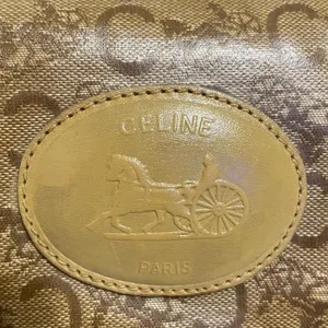 Celine PVC Classic Beige/Brown Duffel Bag thumbnail 4