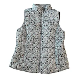 Talbots Women’s‎ Puffer Vest Medium Blue thumbnail 1