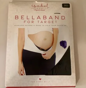 Bellaband for Target Black Ebony M/L Belt Isabel Maternity by Ingrid & Isabel. thumbnail 1
