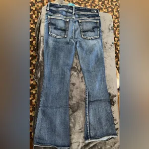 American Eagle Kick Boot Super Stretch Jean Size 14 Regular thumbnail 7