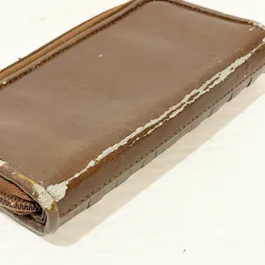 Baby Phat Vintage Y2K Brown‎ Studded Full Zip Multi Card Wallet thumbnail 3
