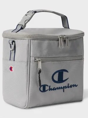 Champion Estate Insulated Cooler Kit Lunch Bag, Medium Gray, NWT thumbnail 5