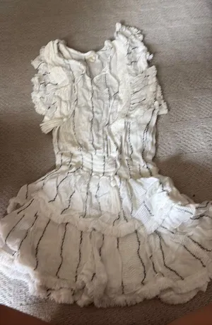 Surf Gypsy Dress White thumbnail 1