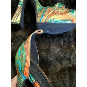 Dolls Kill Poster Girl x dolls kill Hypnotic Habits platforms heels 9 shoes thumbnail 5