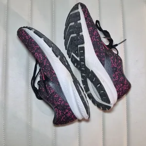 Brooks Women's Black and Pink Trainers thumbnail 13