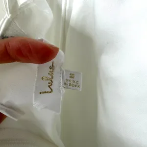 Lulus Luxe Bridal NWOT Bria White Satin Basque Waist Maxi Wedding Dress Medium thumbnail 8