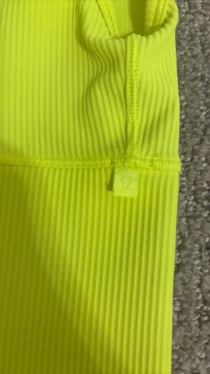 Lululemon Tank Neon Yellow Top thumbnail 3