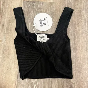 Princess Polly Twist Front Knit Crop Top thumbnail 1