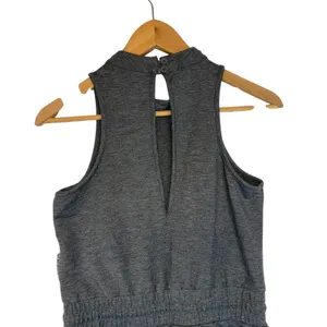 Gymshark Solace Jumpsuit‎ Gray Sporty Chic Athleisure Gym Girl Women's Medium thumbnail 6