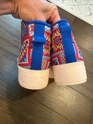 Adidas FARM Rio x Bravada 2.0 Platform Mid Skateboard Patchwork Quilt 7.5 - C65 thumbnail 4