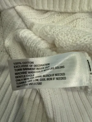 Wild Fable Game Day Cable Knit Sweater red size s thumbnail 4