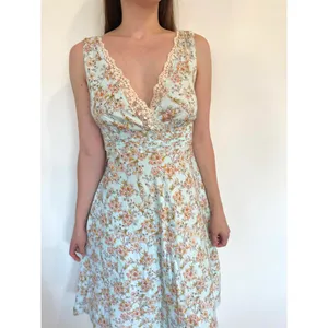 Light Blue Floral Speechless Prairie Cottagecore Dress thumbnail 4