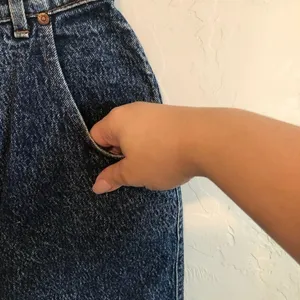 Lee Vintage Acid Washed 80’s 90’s High‎ Rise Denim Skirt thumbnail 3