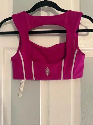 Free People You’re A Peach Sports Bra thumbnail 4