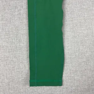 Buff Bunny Leggings Womens M Green Ankle Nylon Spandex High Rise Pockets Stretch thumbnail 2