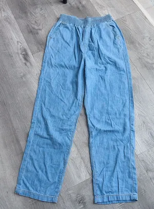 Blue Waist Jeans thumbnail 1