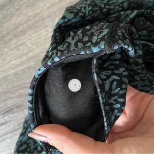 Lululemon Athletica Train Times 7/8 Illuminate Multi Black Leggings thumbnail 10