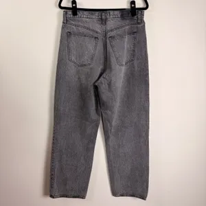 Abercrombie & Fitch The Loose High Rise Washed Black Relaxed Jeans 30/10L thumbnail 2
