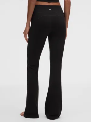 Lululemon Groove Nulu High-Rise Flared Pant in Black thumbnail 2