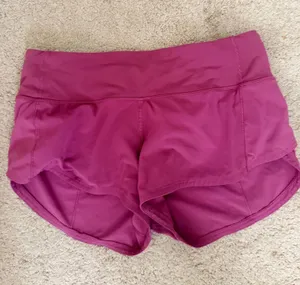 Lululemon Shorts Speed Up 2.5" plum color thumbnail 1