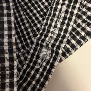 Hollister Gingham Dress Medium Black White thumbnail 6