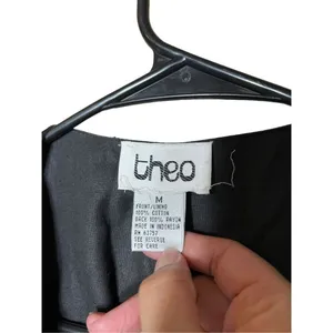 Vintage Theo 90s Sequin Beaded Vest Size M‎ Black Size M thumbnail 5