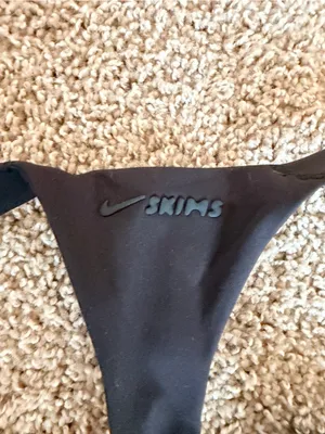 Nike x SkimS Matte Women's Racerback Tank Top size xs obsidian NWT thumbnail 7