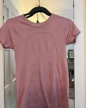 Lululemon Pink Swiftly Tech Short Sleeve thumbnail 1
