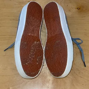 Superga Cotu Classic Platform Sneaker Grey‎ Sage Size 8.5 thumbnail 7