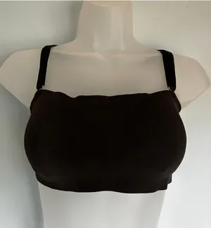PINK Victoria's Secret Multiway Strapless Bralette Black Large NWOT thumbnail 1