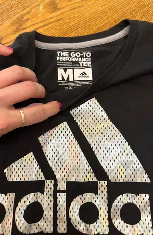 Adidas Shiny Black Shirt thumbnail 5
