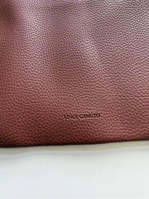 NWOT Vince Camuto Pebbled Vegan Leather Tote thumbnail 3