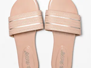 Cream Braided Slide Sandals – Women’s Size 5 thumbnail 1