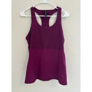 Athleta Vitality Rib Tank Magenta Medium thumbnail 4