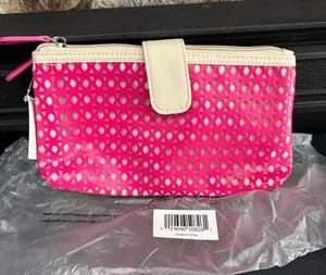 Nordstrom Beauty Spot Cosmetic Travel Makeup Case Pink Brand New thumbnail 1