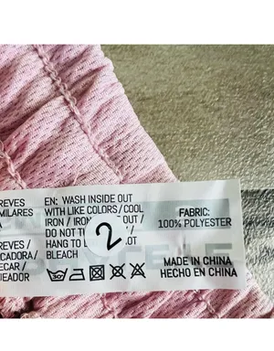 Alphalete NEW Woman’s Varsity Short - Pink ,size Small thumbnail 7