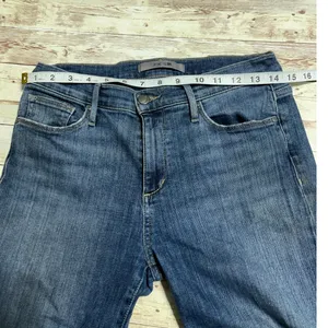 Joe's Jeans Cuffed Straight Leg Women's Size 28 Blue Denim thumbnail 7