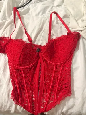 Red corset top thumbnail 2