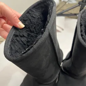 UGG Essential Short Leather Boot Sz 10 Black Water Resistant thumbnail 13