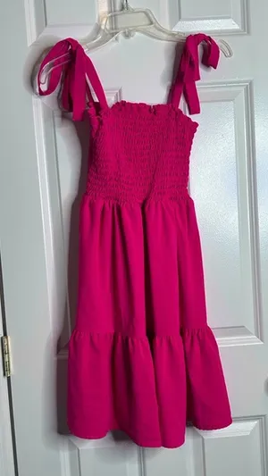 Hot pink SHEIN dress thumbnail 1