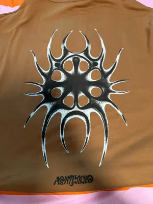 Ashnikko Weedkiller Tour Sweatshirt Brown Size XXL thumbnail 2